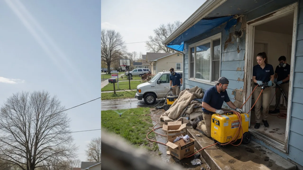 Basement Flood Cleanup in Widen, WV near me